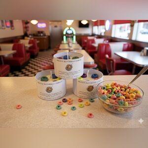 Fruity Saturday Cereal 8oz Candle Hand Crafted